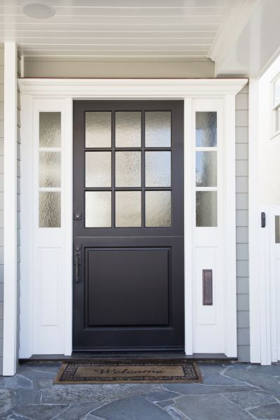 Entry Door Window Replacement